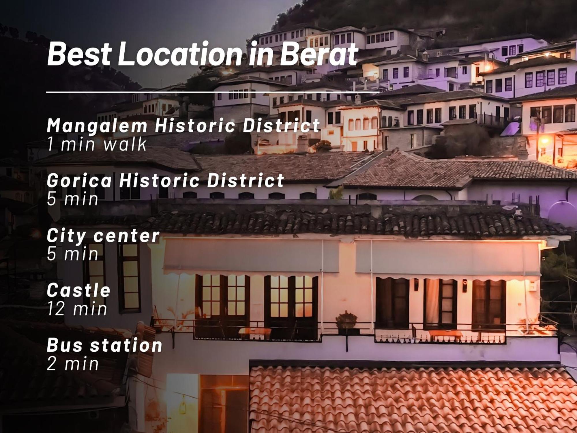 Villa Mishel Suites Berat Dış mekan fotoğraf